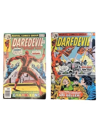 Daredevil #133 & #134 Marvel Comic Books