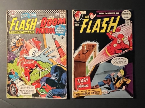 Brave and the Bold #65 & The Flash #212 DC Comic Books