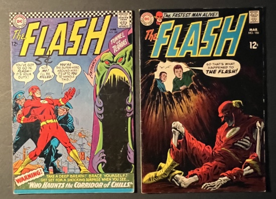 The Flash #162 & #186 DC Comic Books