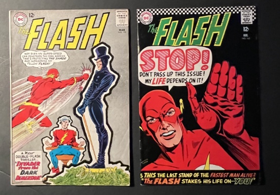 The Flash #151 & #163 DC Comic Books