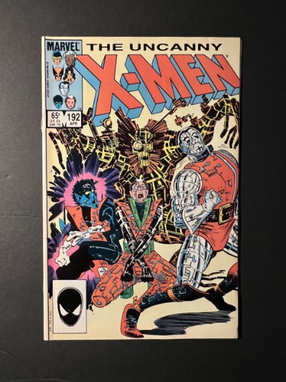 Uncanny X-Men #192 Marvel Romita Jr. Cover Comic Book