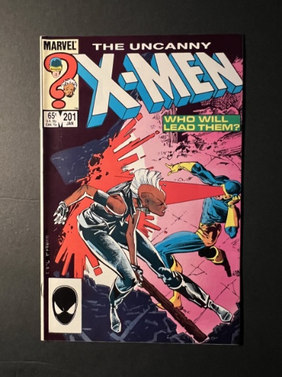 Uncanny X-Men #201 Marvel 1st Baby Cable App 1986 Comic Book