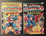 Captain America #196 & #197 Marvel Comic Books