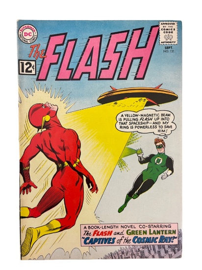 The Flash #131 1962 Marvel DC Comic Book