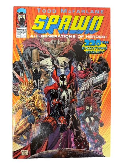 Spawn #220 Youngblood Homage Variant Comic Book