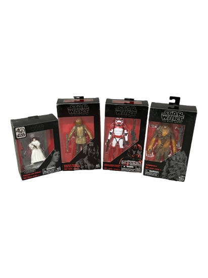 Star Wars the Black Series Action Figure Collection Lot