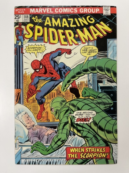 Vintage 1975 Amazing Spider-Man #146 Marvel Comic Book
