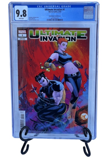 Comic Book Ultimate Invasion 1 Marvel Grade CGC 9.8