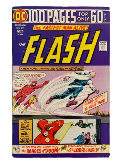 Vintage Flash #232 1975 DC Comic Book