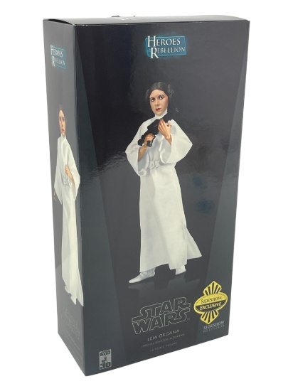 Figurine Star Wars Miniatures - Leia Organa, Senator - Réf 31/60 - Occasion