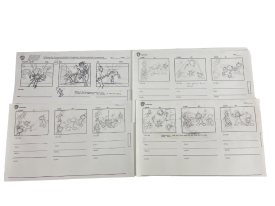 STATIC SHOCK Original Warner Bros Animation Storyboard Collection | Art ...