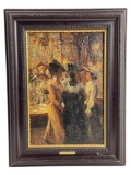 Isaac Israels (Dutch, 1865-1934) Oil on Board Painting