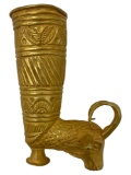 Achaemenid Empire 550 BC Ancient 23k Gold Vessel Deer Cup 45 Grams