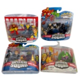 Vintage Hasbro Marvel Super Hero Squad Toys Action Figures collection lot 4