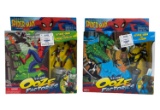 Vintage Spider Man Oscorp Ooze Factory Set Toy Action Figure Collection lot 2