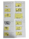 Storyboard Marvel Planet Hulk Samliu Original Animation Art Collection Lot