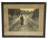 Vintage Original Henri Bresson Signed B&W Photograph