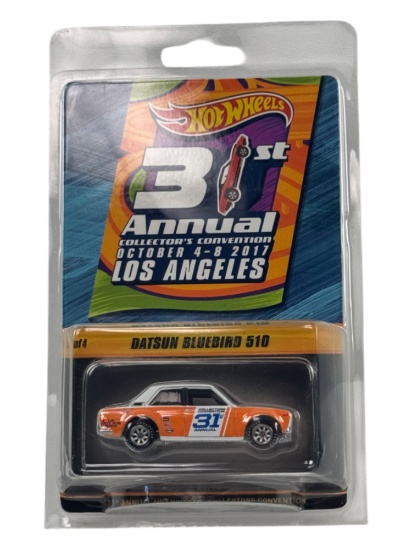 Hot Wheels 31st Annual Collector's Covention Los Angeles Datsun Bluebird 510 00117/03000
