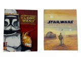 Star Wars The Clone Wars The Complete Season One & Star Wars The Complete Saga Blu-Ray Disc Lot of 2