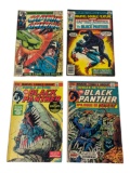 Vintage Marvel Captain America Black Panther Comic Book Assorted Lot