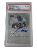 2000 Finest Adrian Peterson Certified Auto 275/1200 PSA 8