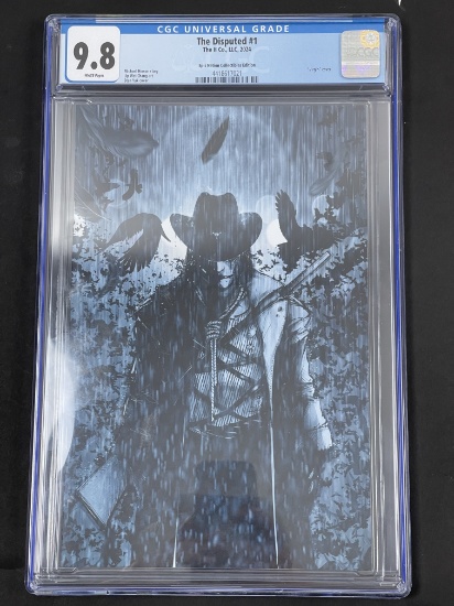 The Disputed #1 Virgin Cover CGC 9.8 Comic Book