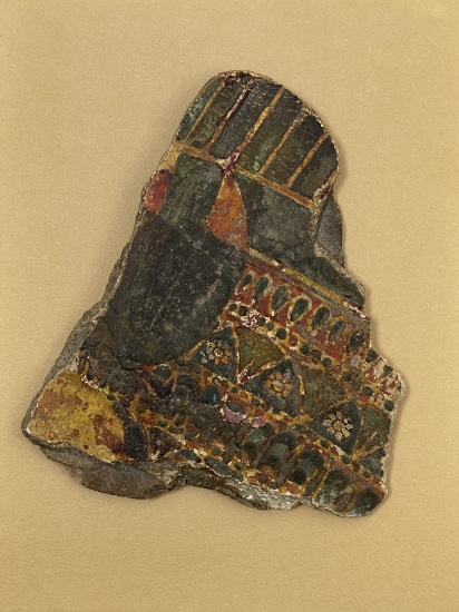Ancient Egyptian Coptic Linen Textile Fragment