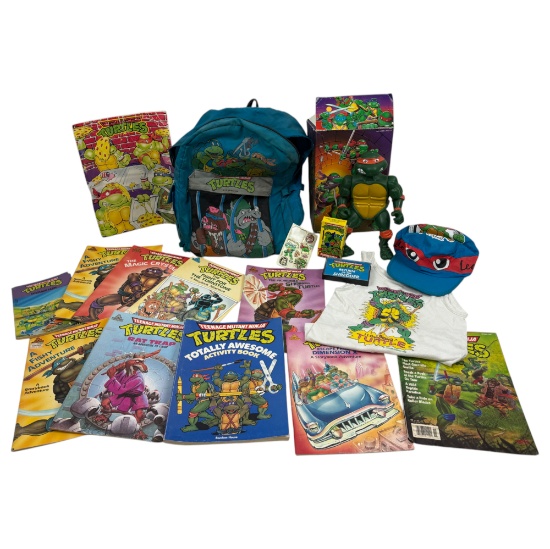 VintageTeenage Mutant Ninja Turtles Collectors Lot