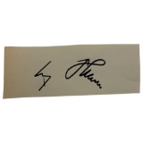 WWII GERMAN REICH ADOLF HITLER CUT AUTOGRAPH