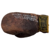 Signed Rocky Marciano Boxing Glove
