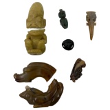 Antique Stone and Jade Fertility Effigy