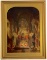 David Roberts, R.A. (1796-1864) - Interior of a Church Oil on Canvas, Signed Dated 1849