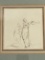 George Romney (1734-1802) - c. 1779 Pen/Ink Drawing Sketch on Paper