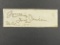 Joaquin Miller (1837-1913) American Poet and Author - Cut Signature