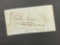 US Civil War Union Brigadier General William Dwight 1831-1888 Cut Signature