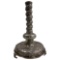 Antique 950 Silver Candlestick Holder with Intricate Design