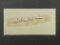 John Jay (1745-1829) Founding Father of the United States Cut Signature