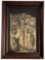Hans Brosamer Etching - Christ on the Cross Between the Virgin Mary and St. John
