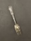 Antique Civil War Era Sterling Silver Fork