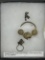 Ancient Roman Gold Hoop Earrings from 1st-3td Century AD