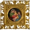19th Century Italian Oil on Porcelain - Madonna of the Chair
