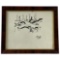 Nicolas de Stael (1914-1955) Ink Landscape Drawing on Paper Signed Bottom Right