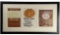 Original Pablo Picasso Triptych Exhibition Posters in Frame