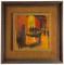 Robert Irwin (1928 - 2023)  - Signed Oil on Board