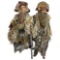 Pair Venetian Handcrafted Doll Figurine, 28