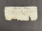 Early 19th-Century Cut Signature of John A. Graham with Witness Daniel Nunn