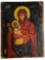 Antique Russian Hand Painted Icon on Wood