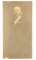 Arnold Genthe (1869-1942) Pencil Signed Antique Cabinet Photograph