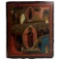 Antique Russian Orthodox Christian Hand Painted Icon on Wood