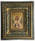 Antique Russian Oil on Wood Panel Hand Painted Icon